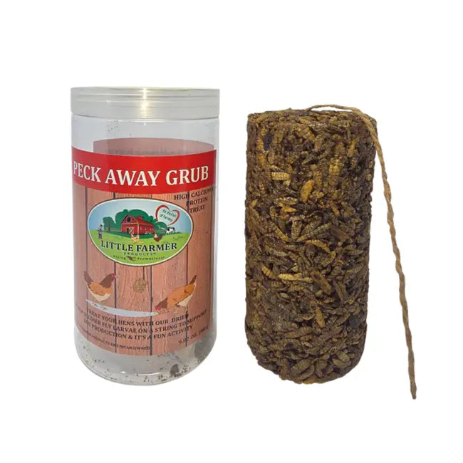 PECK AWAY GRUB ON A STRING 9.8oz