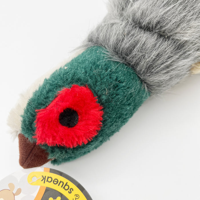 Petface | Squeaky Pheasant – Plush Dog Toy