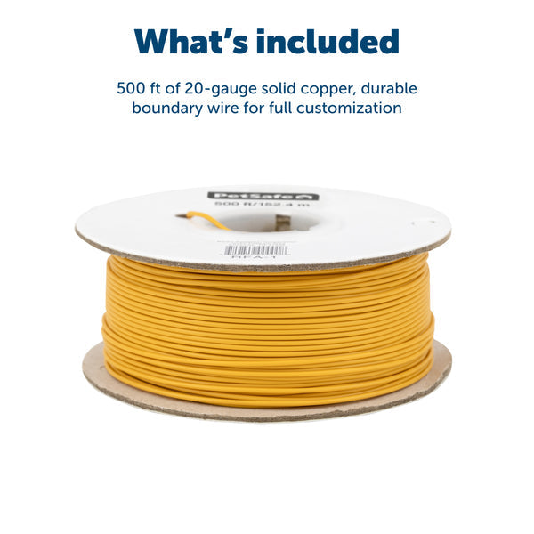 PetSafe 20 Gauge In-Ground Fence Boundary Wire, 500 ft