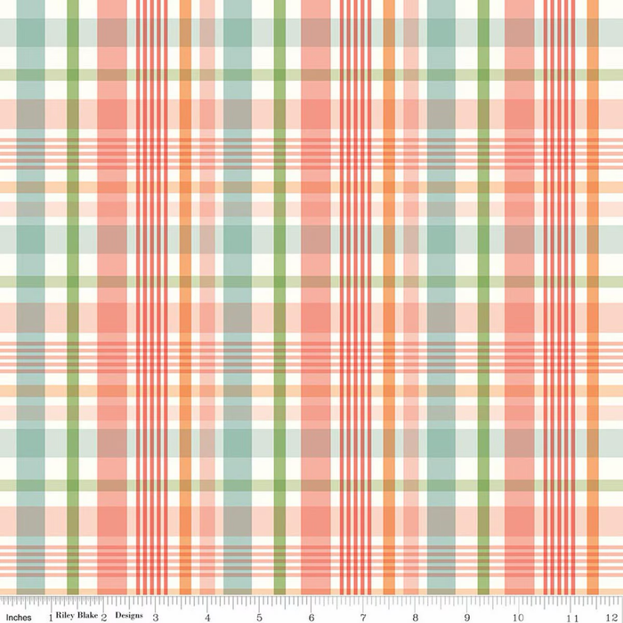Plaid Multi Flannel- I Love You to the Moon