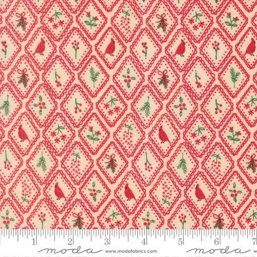 Poinsettia Christmas Charm Blenders- Holiday Cheer