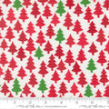 Poinsettia Red Christmas Trees- Snow Time