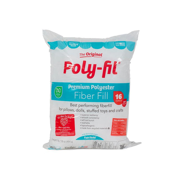 Poly Fil Original Fiberfil 16oz PF 16Z 12 Fairfield #1
