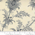 Porcelain Plume Florals Jacobean- Breathtaking Blues