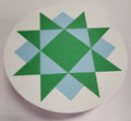 Quilt Block Magnetic Pincushion- White