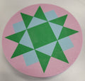 Quilt Block Magnetic Pincushion Pink