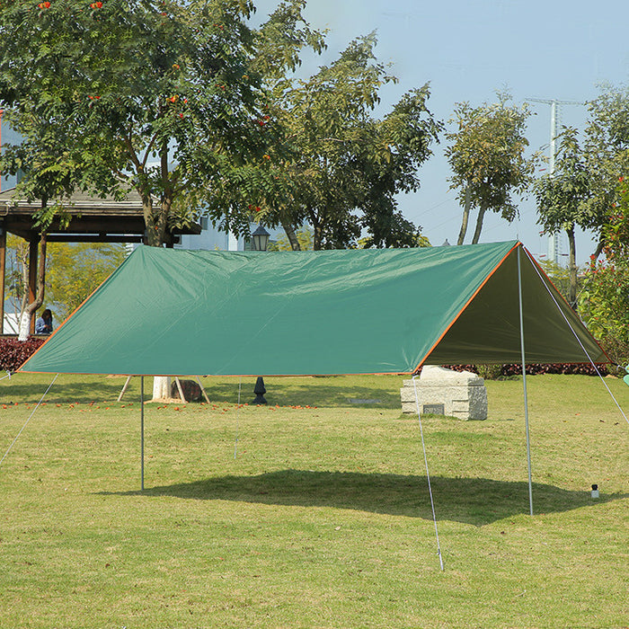 Rainproof And Sunscreen Beach Coated Canopy Pergola