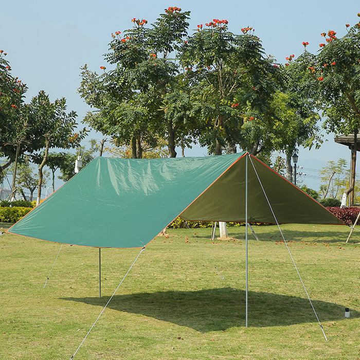 Rainproof And Sunscreen Beach Coated Canopy Pergola