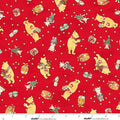 Red Bears and Bundles- Christmas at Pooh Corner