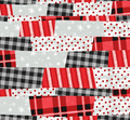Red Patchwork Flannel- The Cool Club