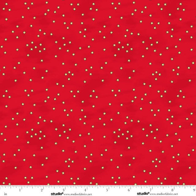 Red Stars- Christmas at Pooh Corner