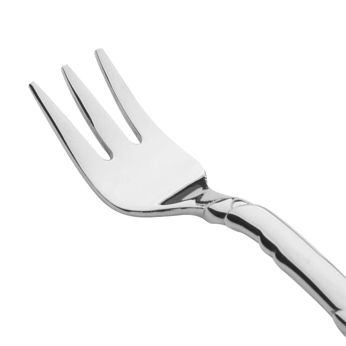 Reed & Barton RB111-029 Captiva 5 1/2" 18/10 Stainless Steel Extra Heavy Weight Cocktail Fork - 12/Pack