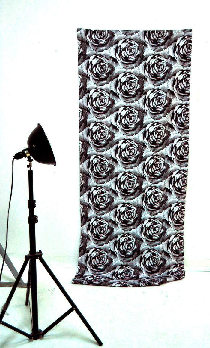 Rosie Black and White Linen
