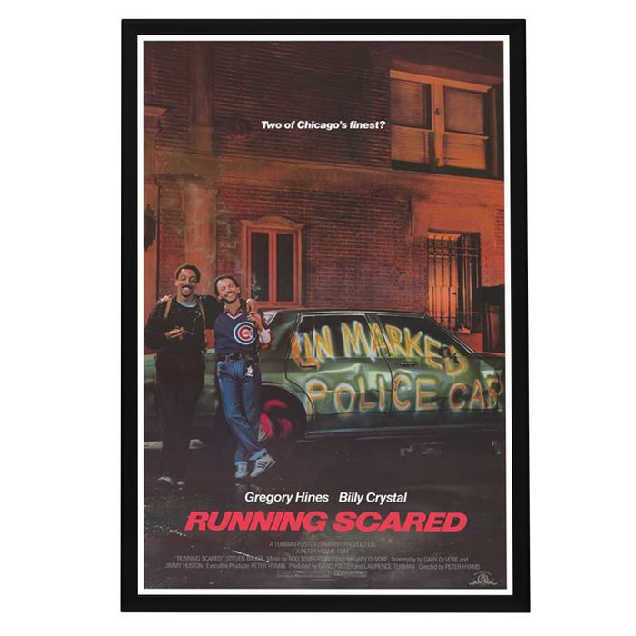 "Running Scared" (1986) Framed Movie Poster