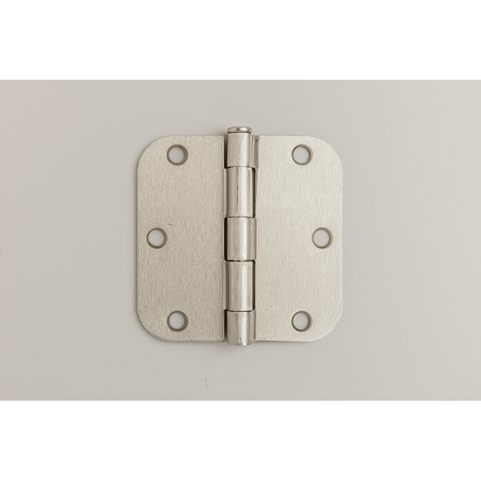 Satin Nickel Hinges - Krosswood