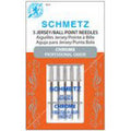 Schmetz Chrome Ball Point 80/12 Carded 5 Pack
