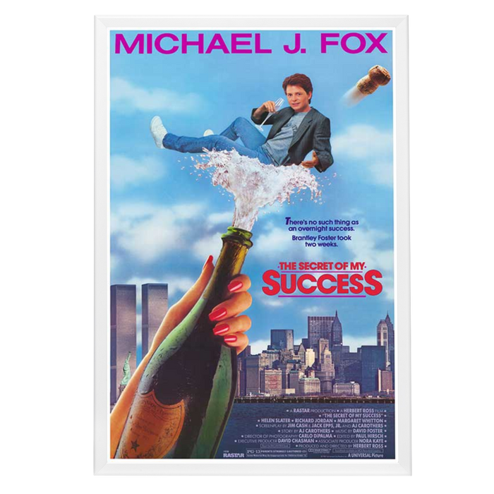 "Secret of My Success" (1987) Framed Movie Poster