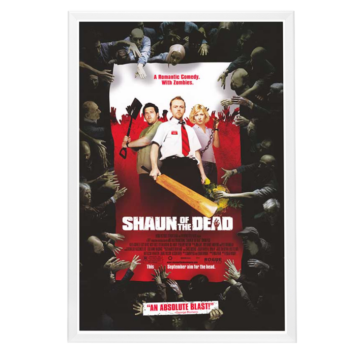 "Shaun of the Dead" (2004) Framed Movie Poster