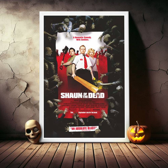 "Shaun of the Dead" (2004) Framed Movie Poster