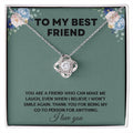 "Show Your Appreciation to Your Besties with Personalized Appreciation Gifts for Friends Necklace