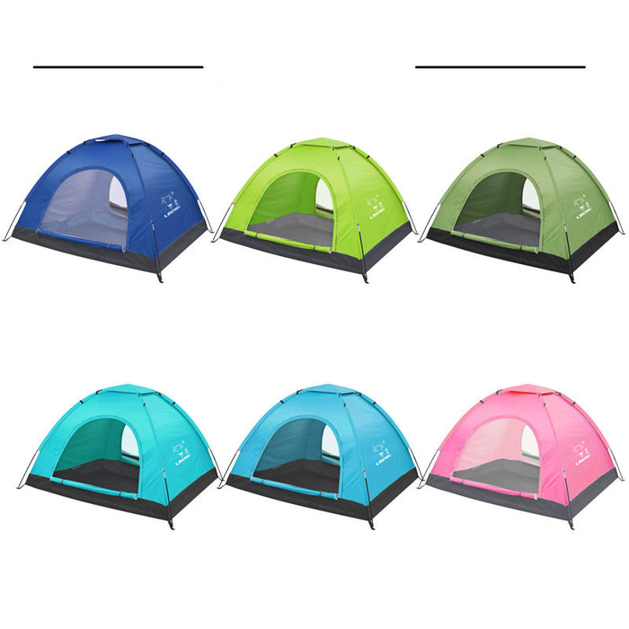 Single-layer camping tent