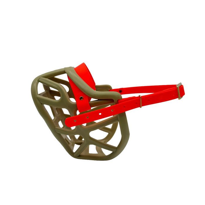 Harry* 2.0 - Khaki with Orange biothane (Brass)