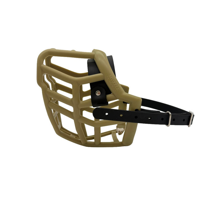 Neli* - Khaki with Black biothane (Nickle)