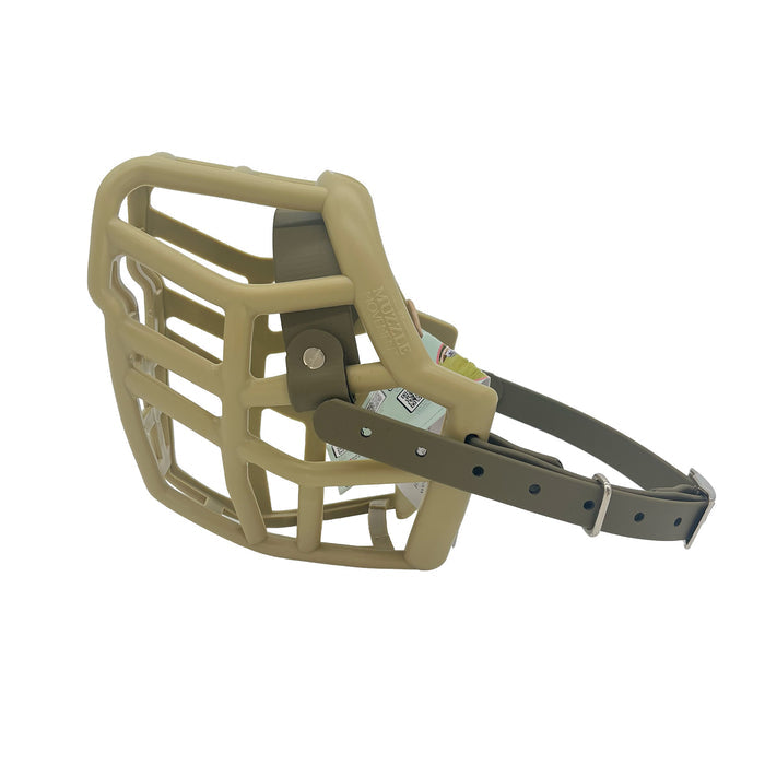 Neli - Khaki with Military Olive Biothane (Chicago Screws & Nickle)