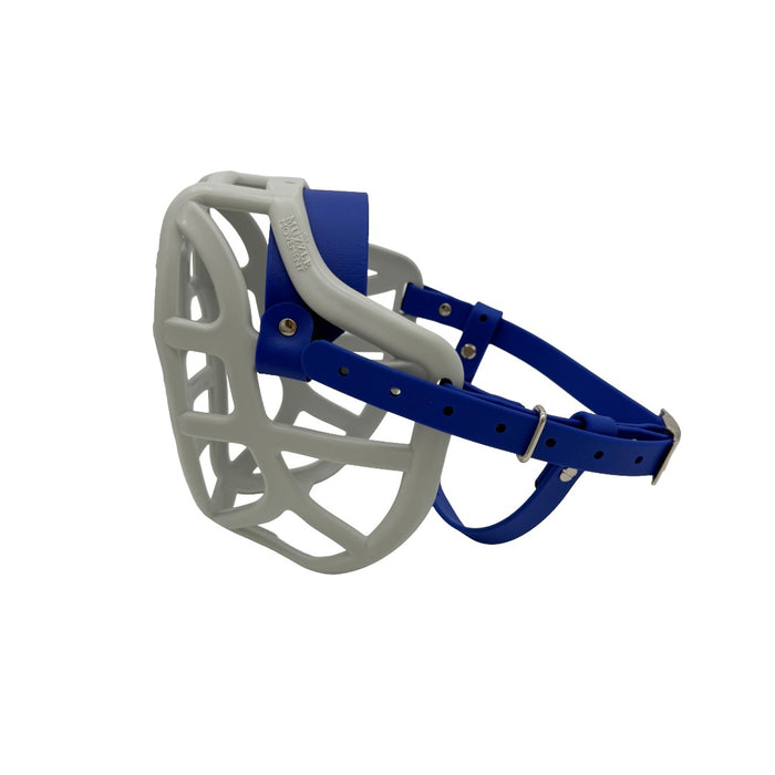 Pppa* - Grey with Dark Blue biothane (Nickle)