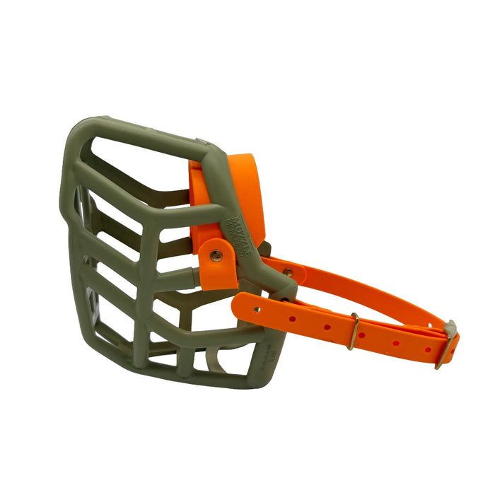 Rex* - Khaki with Peach biothane (Brass)