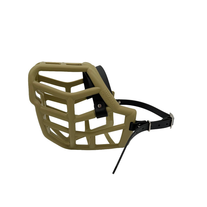 Sunny* - Khaki with Black biothane (Nickle)