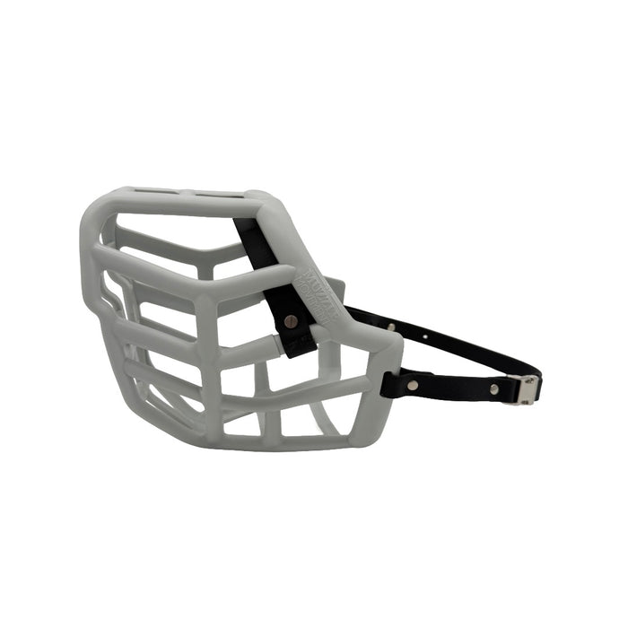 Sunny - Grey with Black biothane & foam noseband (Quick Release)