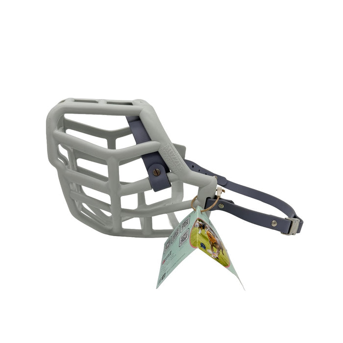 Sunny - Grey with Grey biothane & foam noseband (Quick Release)