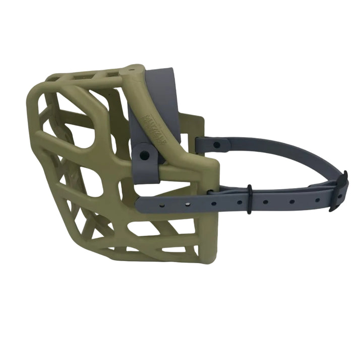 Taz* - Khaki with Grey biothane (Black)