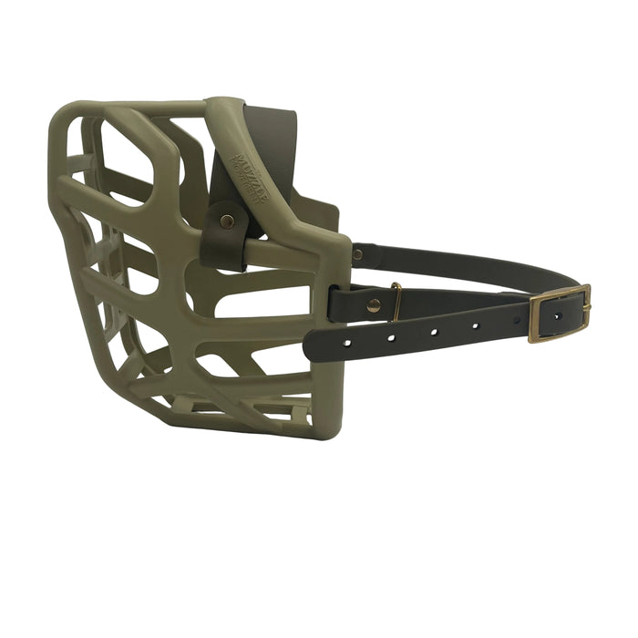 Taz* - Khaki with Military Olive biothane (Brass)