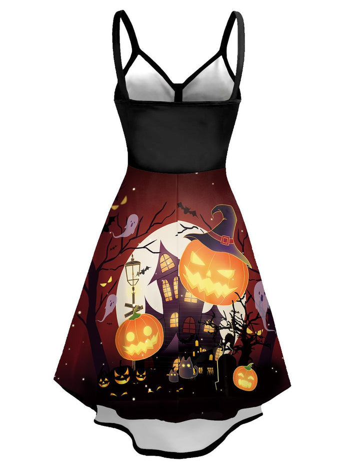 Skull Head Halloween Dress