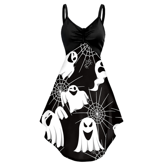 Skull Head Halloween Dress