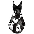 Skull Head Halloween Dress