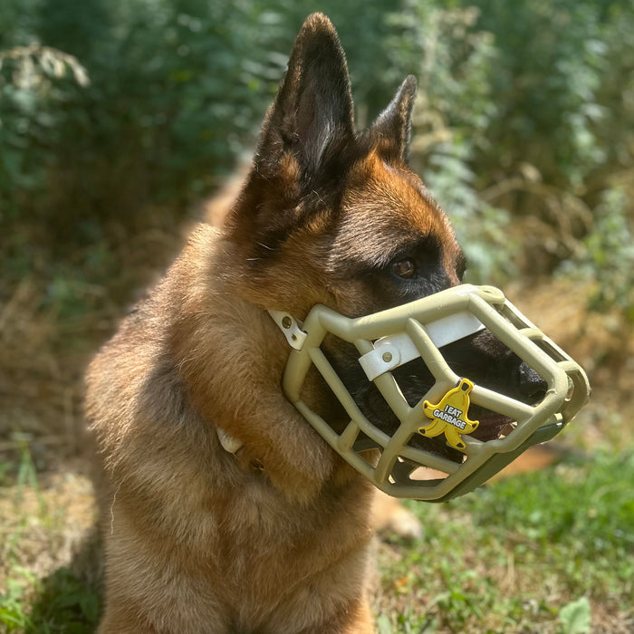 Snooties™ – I Eat Garbage Banana Muzzle Charm