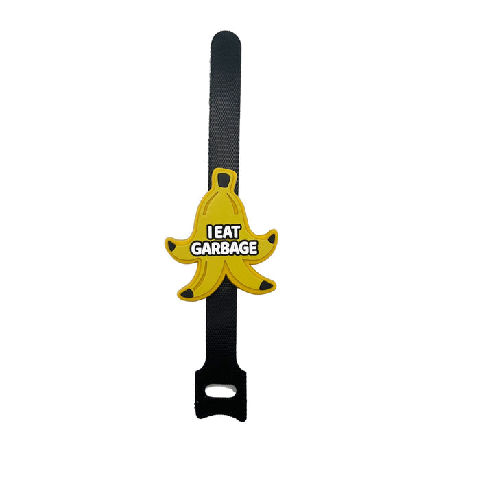 Snooties™ – I Eat Garbage Banana Muzzle Charm