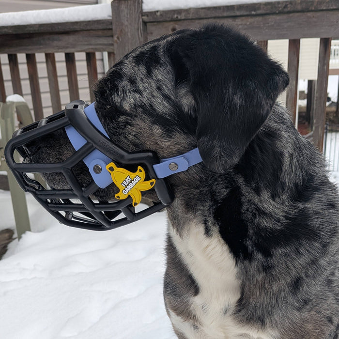 Snooties™ – I Eat Garbage Banana Muzzle Charm