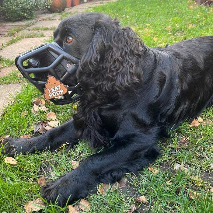 Snooties™ –    I Eat Poop Snootie Muzzle Charm