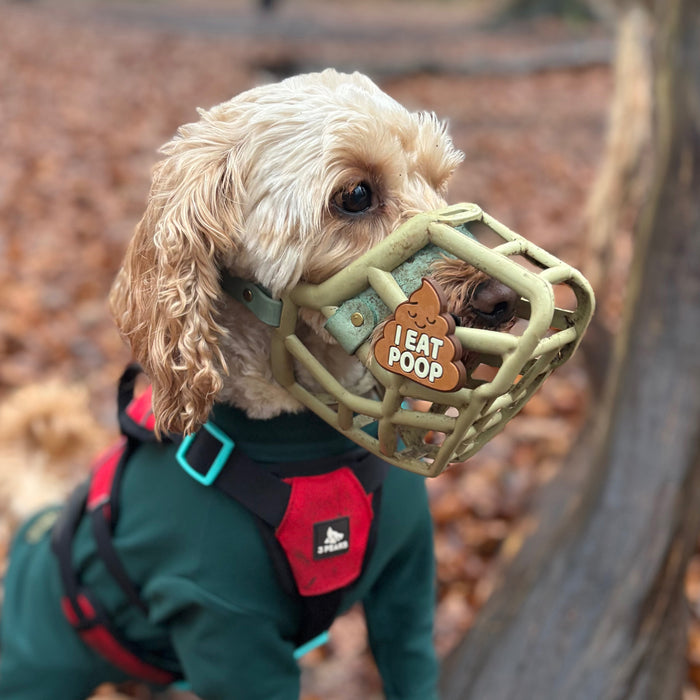 Snooties™ –    I Eat Poop Snootie Muzzle Charm