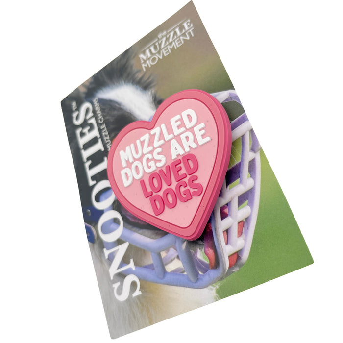 Snooties™ – Muzzled Dogs Are Loved Dogs Snootie Muzzle Charm