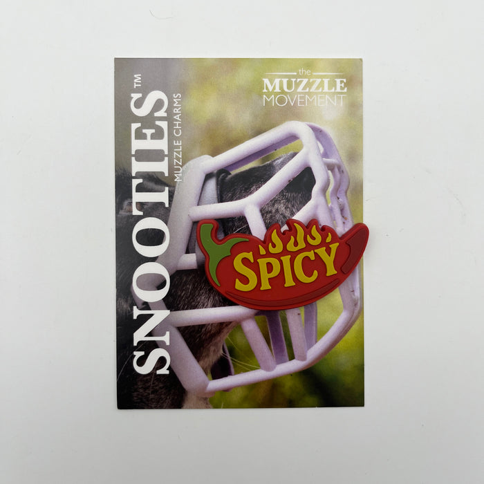 Snooties™ – Spicy Snootie Muzzle Charm