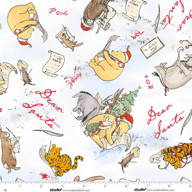 Snow Dear Santa- Christmas at Pooh Corner