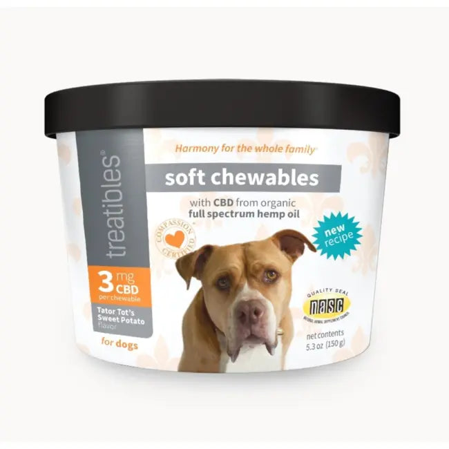 Soft Chewables Sweet Potato Flavor 3 mg for dogs