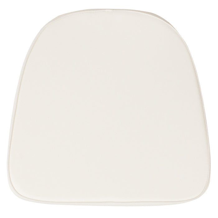 Soft Ivory Fabric Chiavari Chair Cushion