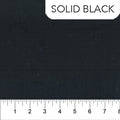 Solid Black Batik- Shadows