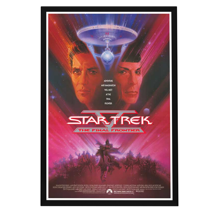 "Star Trek V: The Final Frontier" (1989) Framed Movie Poster
